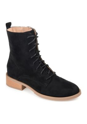 Journee Collection Women's Vienna Booties, Black, 7W