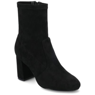 Journee Collection Women's Vivia Booties, Black, 12M