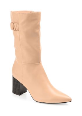 Journee Collection Women's Wilo Boots, Tan, 12M