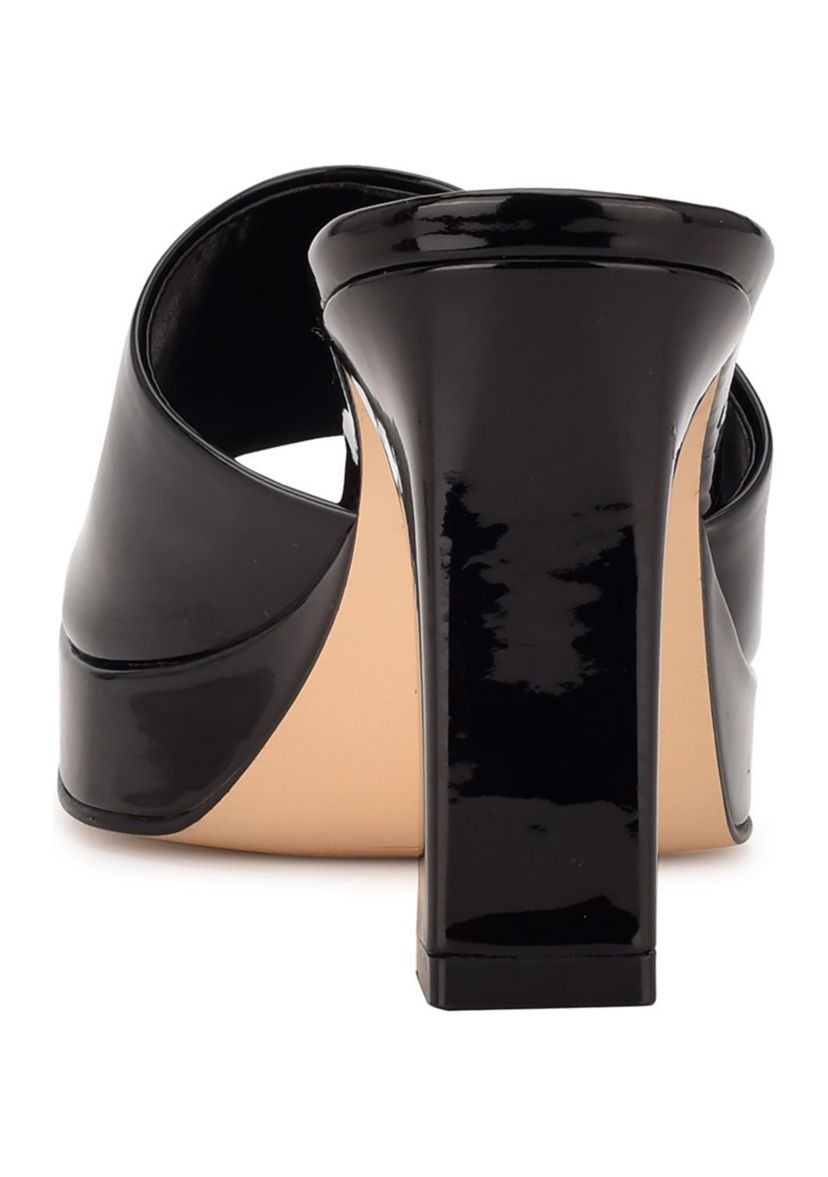 Behot Heeled Slide Sandals