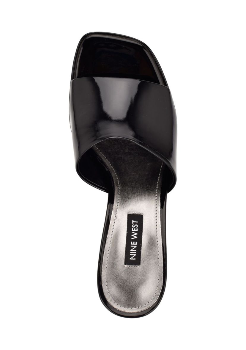 Behot Heeled Slide Sandals
