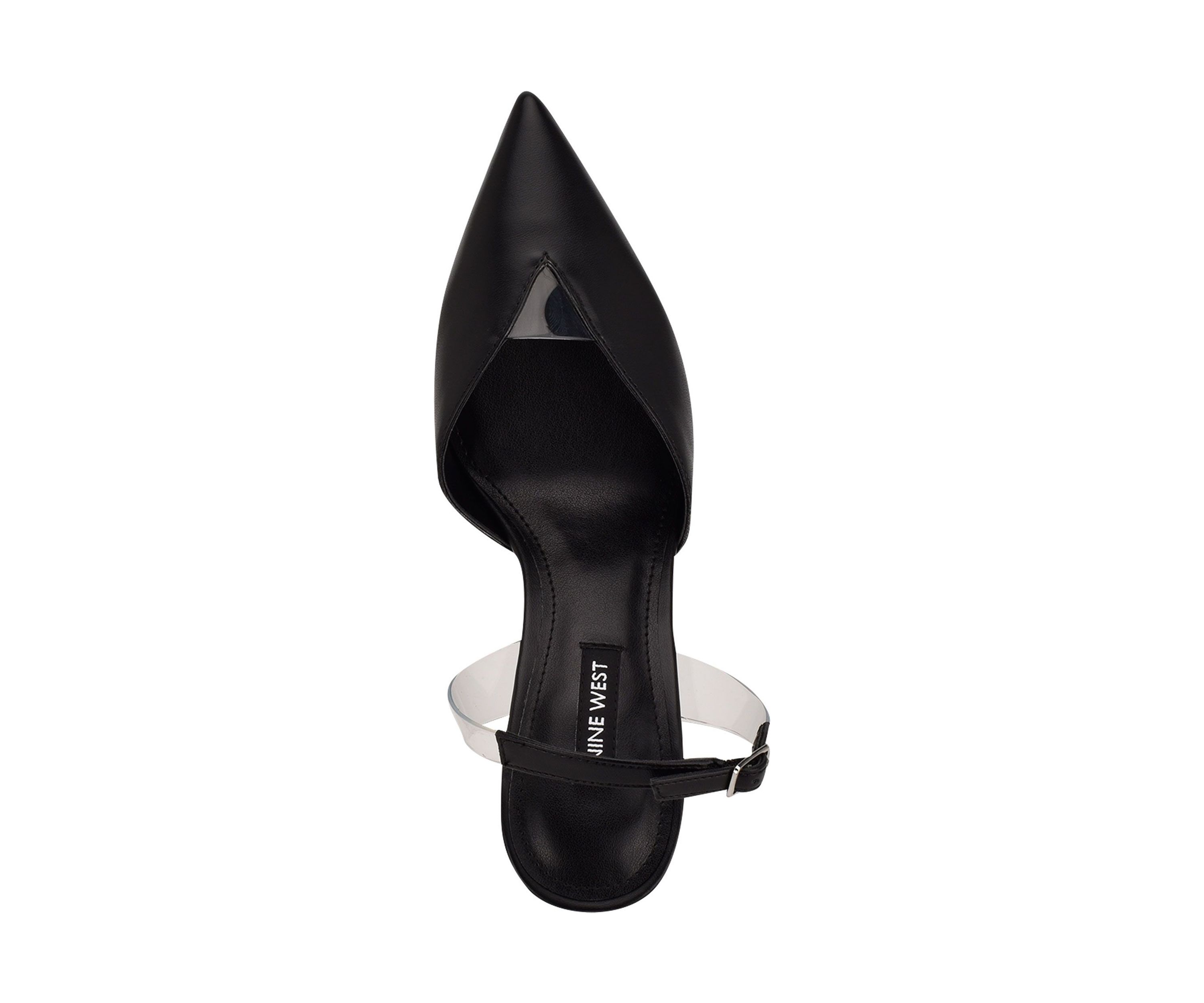 Heat Pointy Toe Heeled Slingbacks