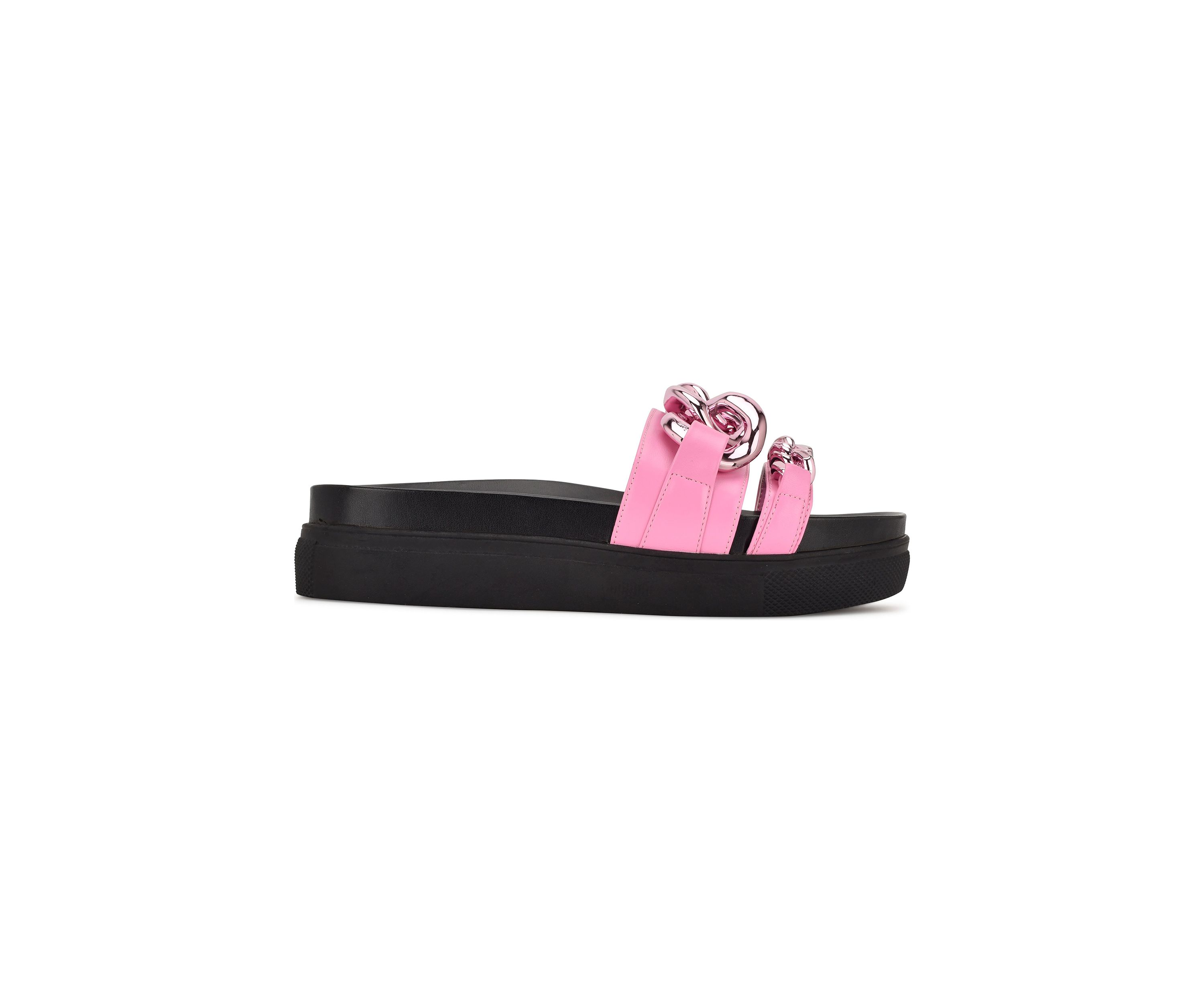 Nope Platform Slide Sandals
