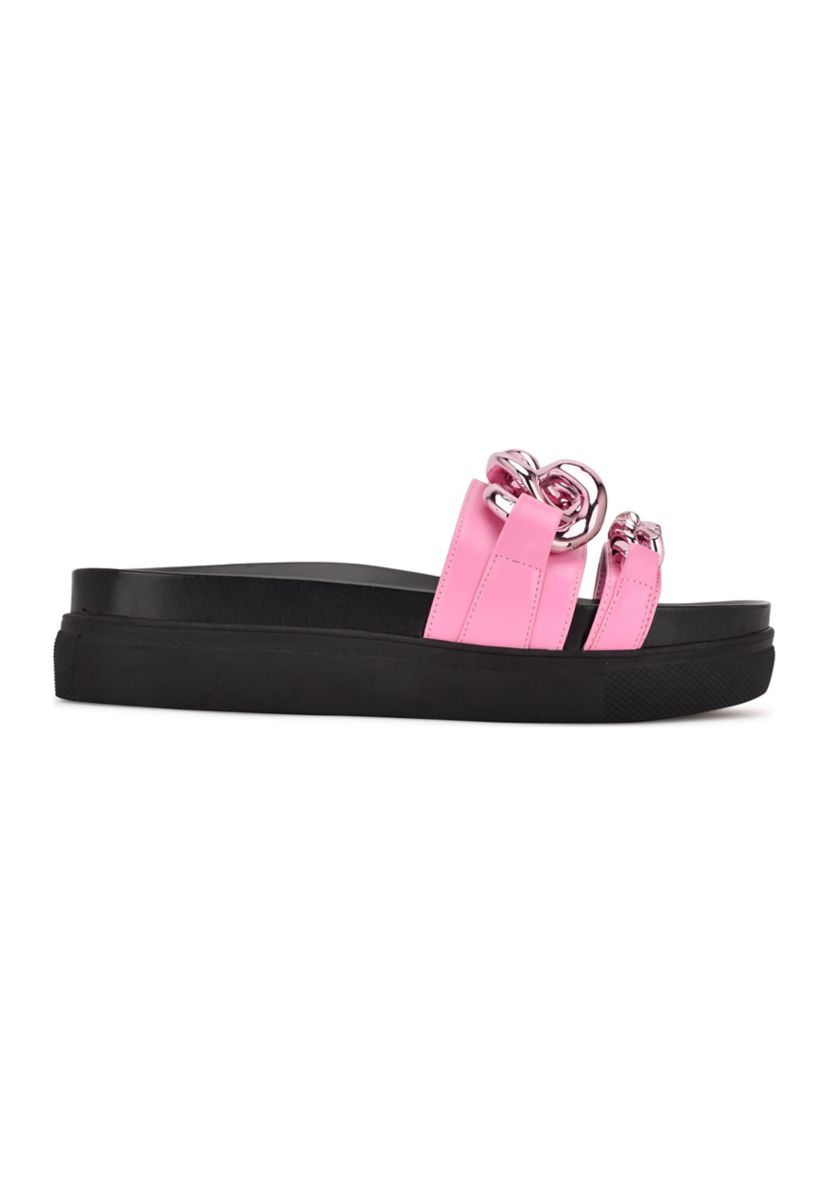 Nope Platform Slide Sandals