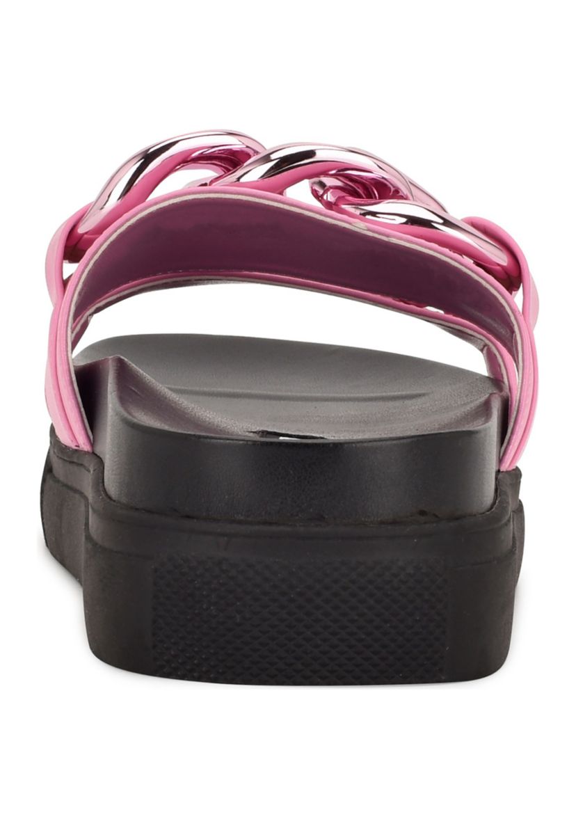 Nope Platform Slide Sandals