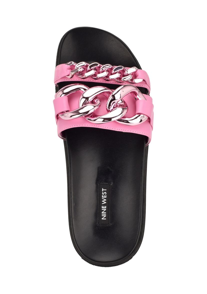 Nope Platform Slide Sandals
