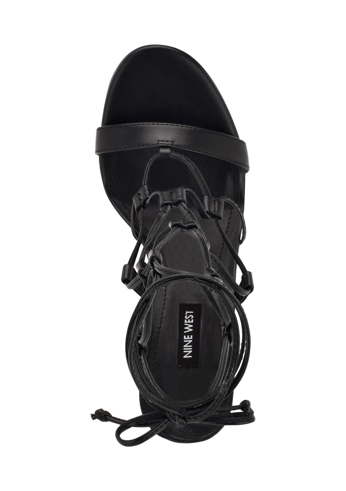 Mix Ankle Wrap Dress Sandals