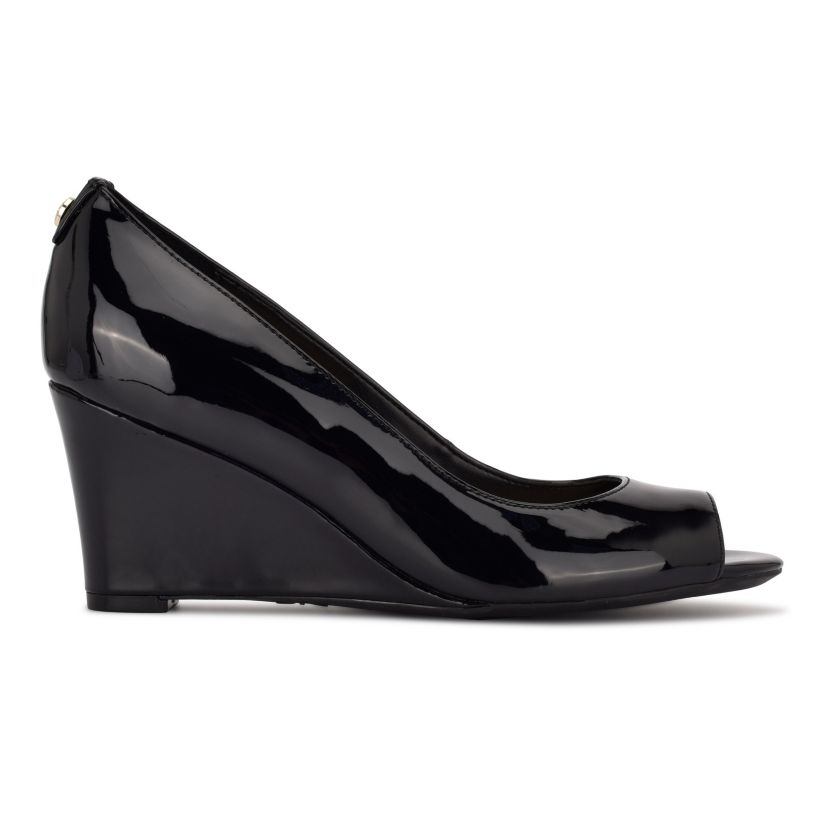 Cape 9X9 Peep Toe Dress Wedges