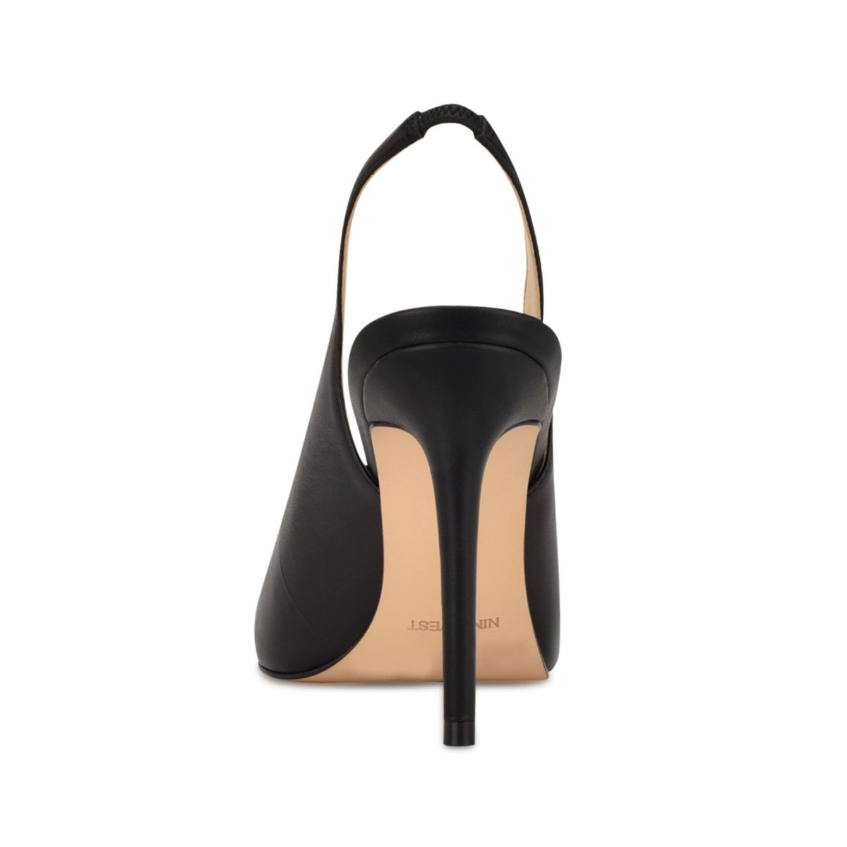 Feather Pointy Toe Slingback Dress Pumps