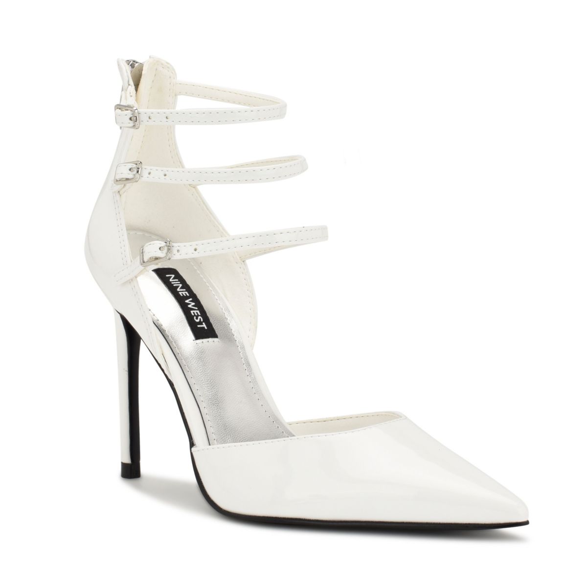 Frann Pointy Toe DOrsay Strappy Pumps