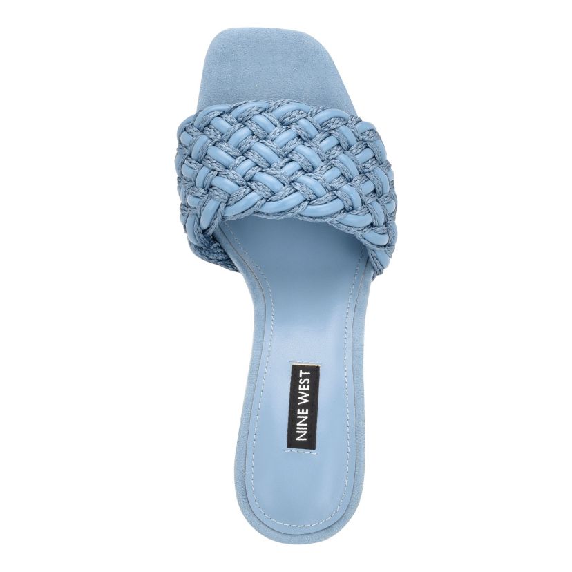 Driah Square Toe Block Heel Dress Sandals