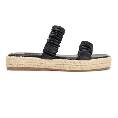 Peacock Square Toe Platform Casual Sandals