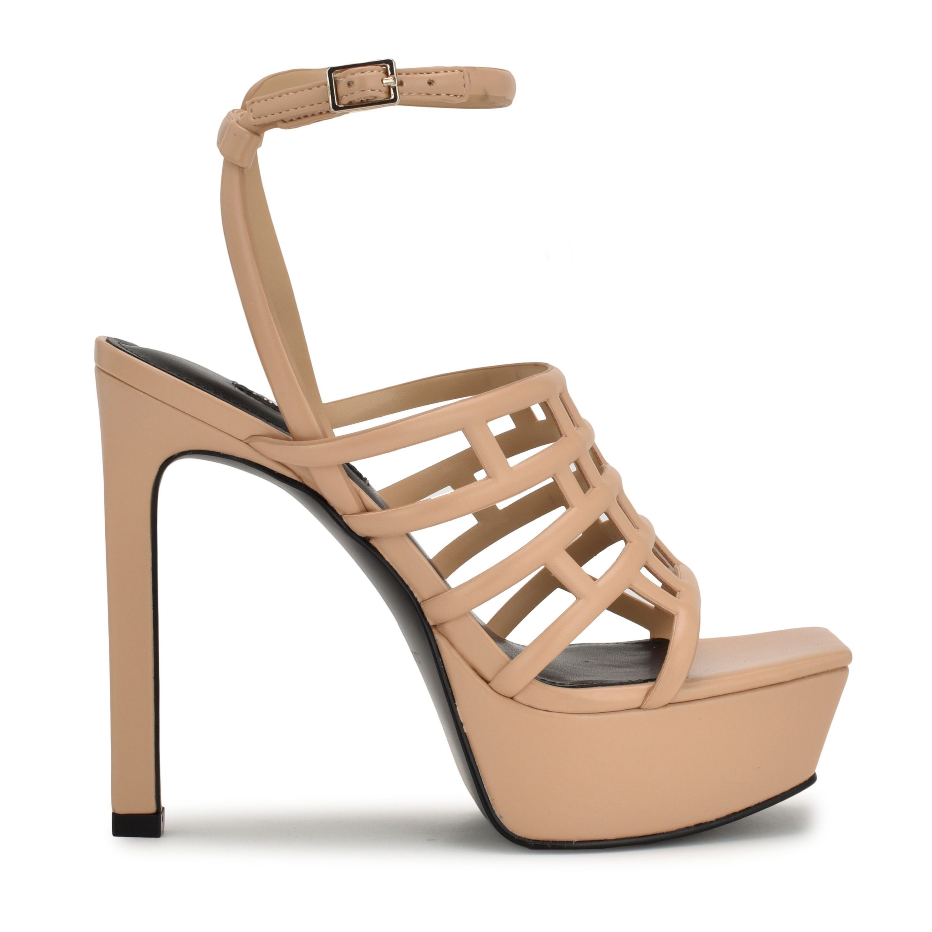 Kelinda Square Toe Stiletto Dress Sandals