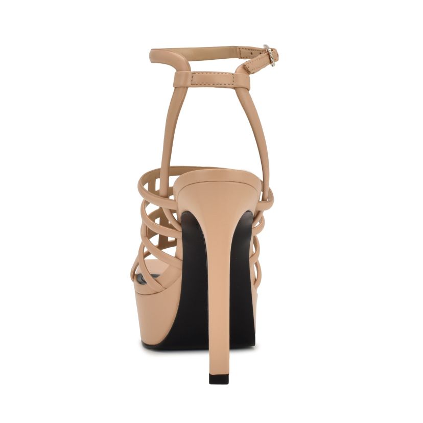 Kelinda Square Toe Stiletto Dress Sandals
