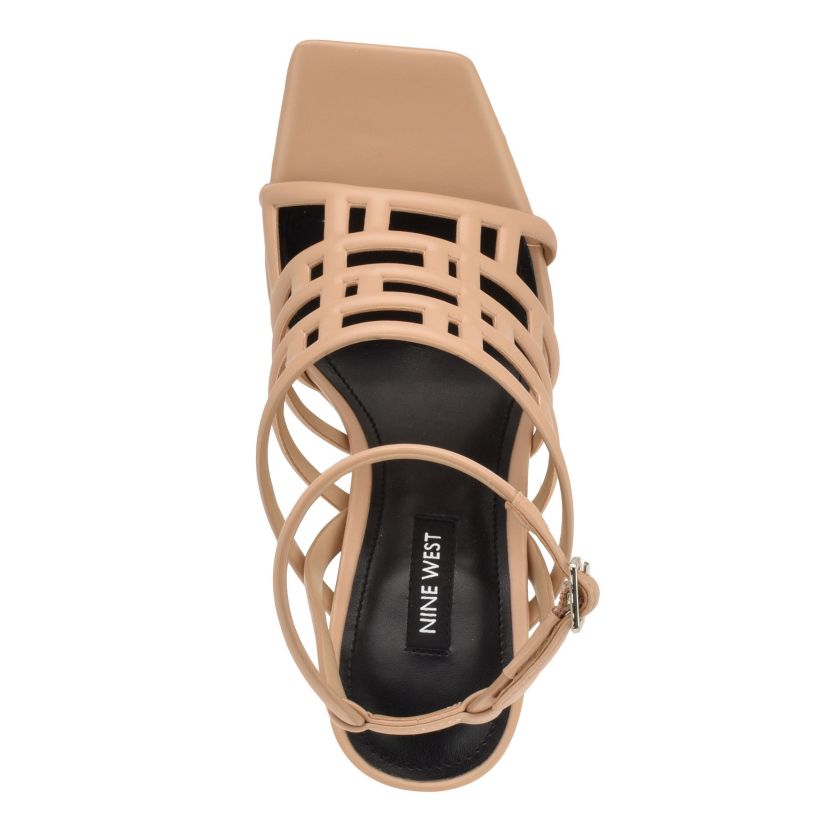 Kelinda Square Toe Stiletto Dress Sandals