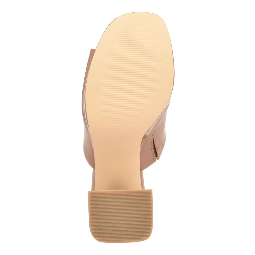 Jilie Block Heel Slip-On Dress Sandals