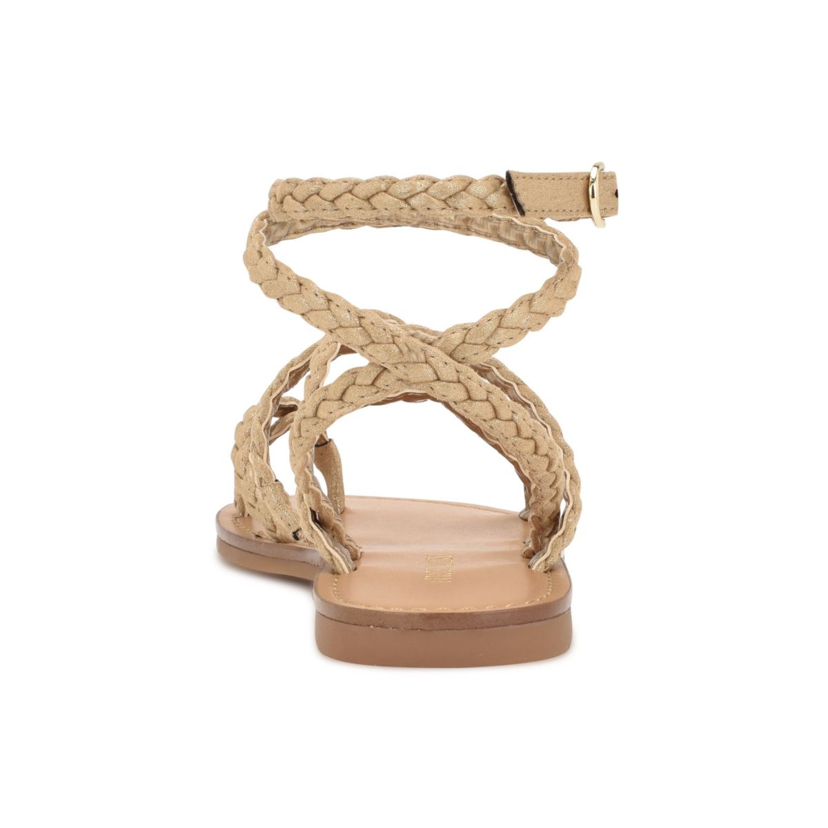Coralin Toe Ring Strappy Flat Sandals