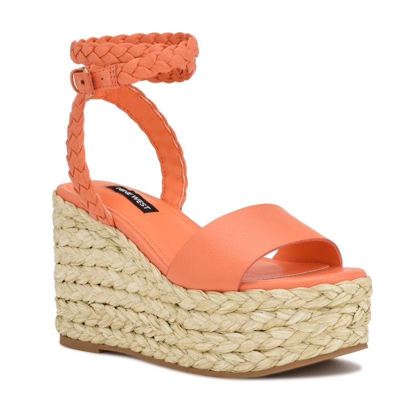 Keily Round Toe Platform Wedge Sandals