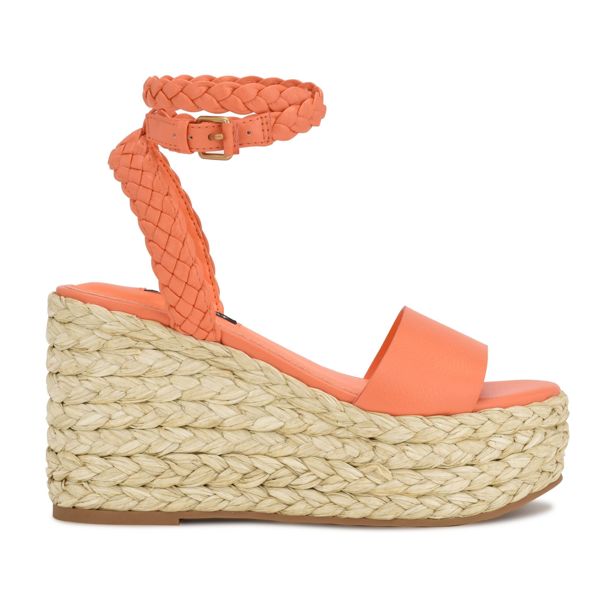Keily Round Toe Platform Wedge Sandals