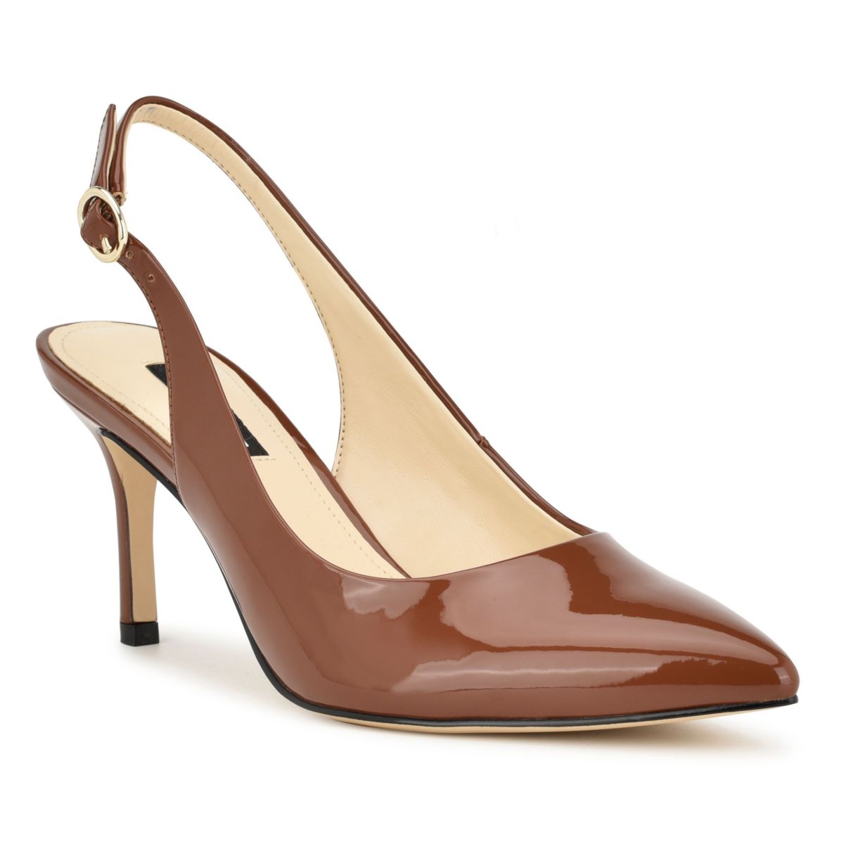 Menora Adjustable Strap Pointy Toe Pumps