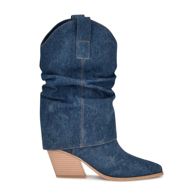 Wilton Stacked Block Heel Casual Booties