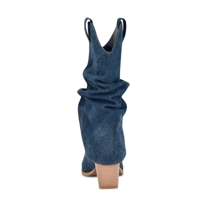 Wilton Stacked Block Heel Casual Booties