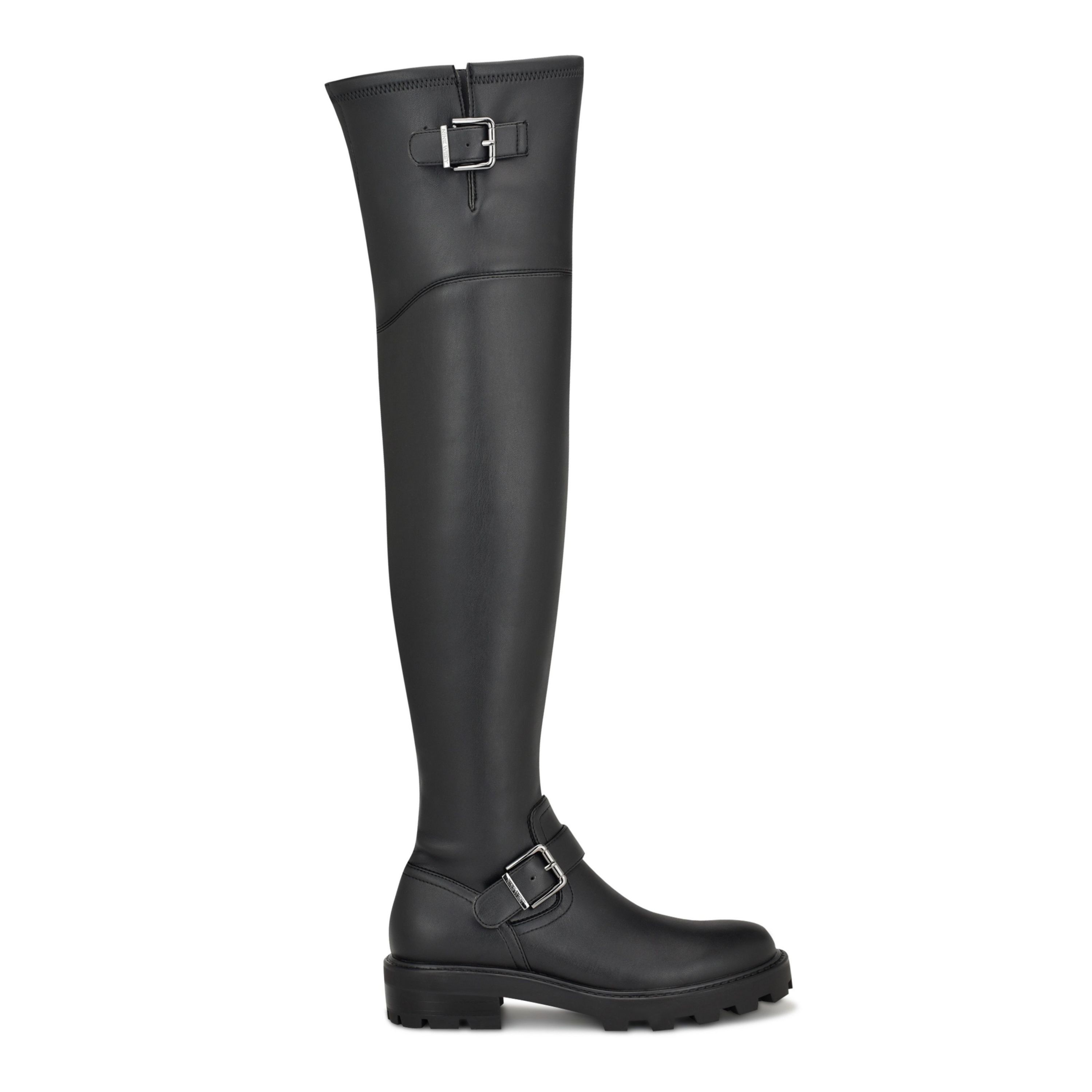 Nans Lug Sole Casual Over The Knee Boots