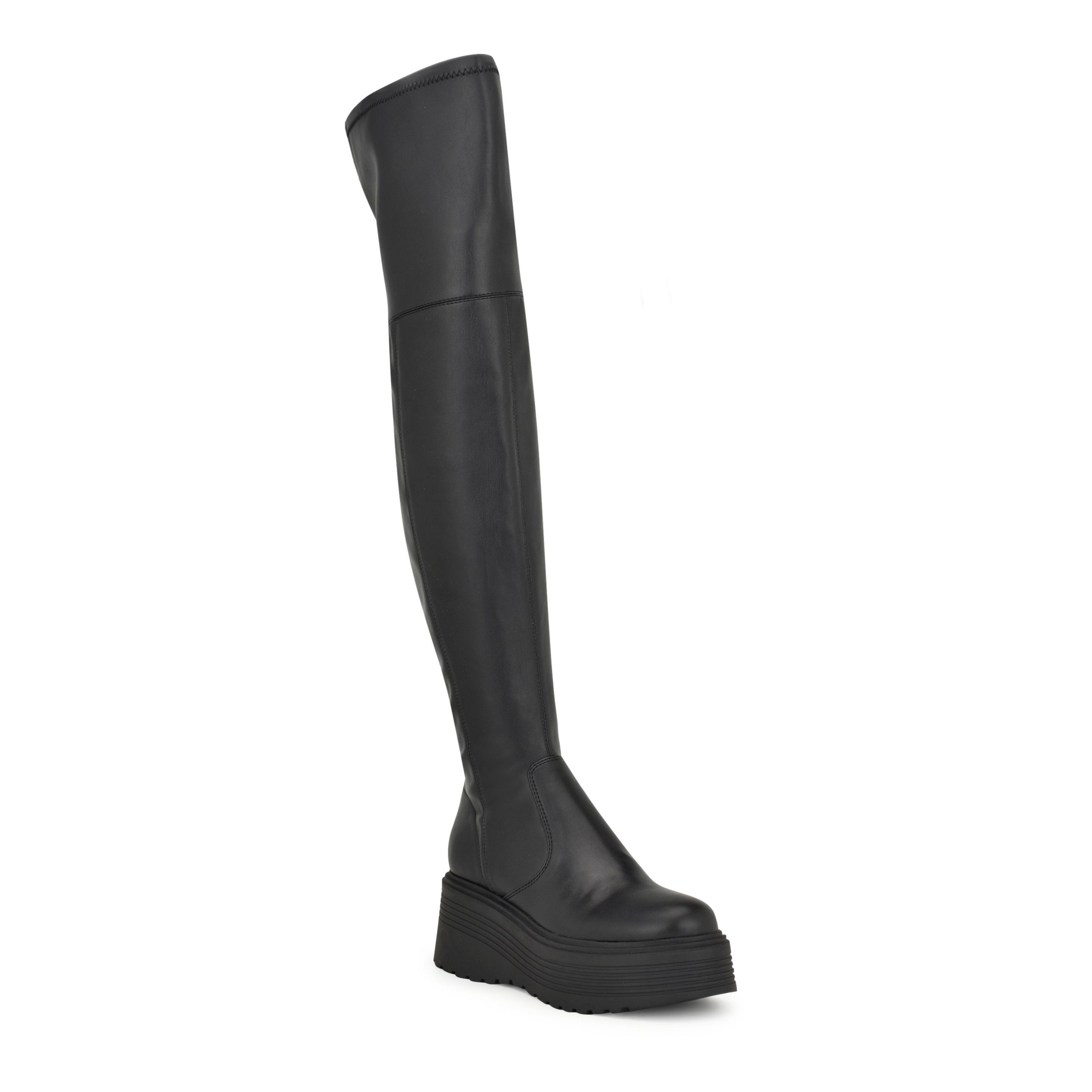 Geton Over The Knee Platform Casual Boots