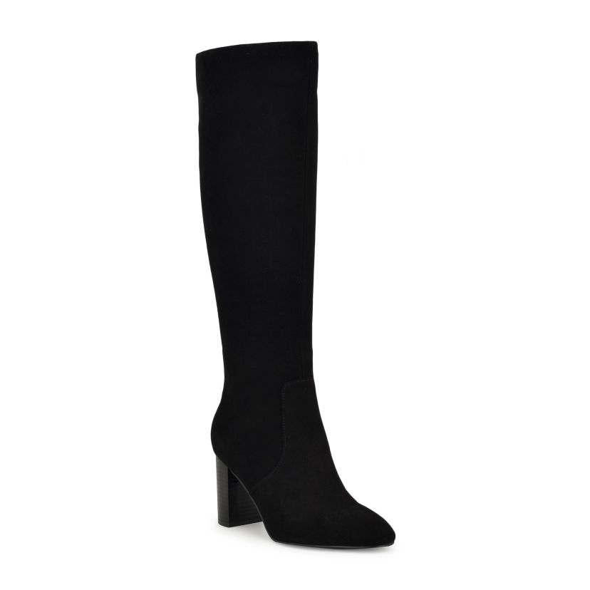 Otton Stacked Block Heel Dress Boots