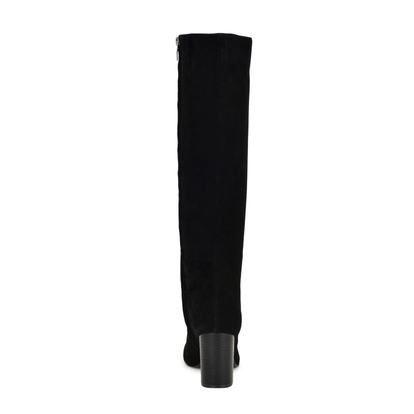 Otton Stacked Block Heel Dress Boots