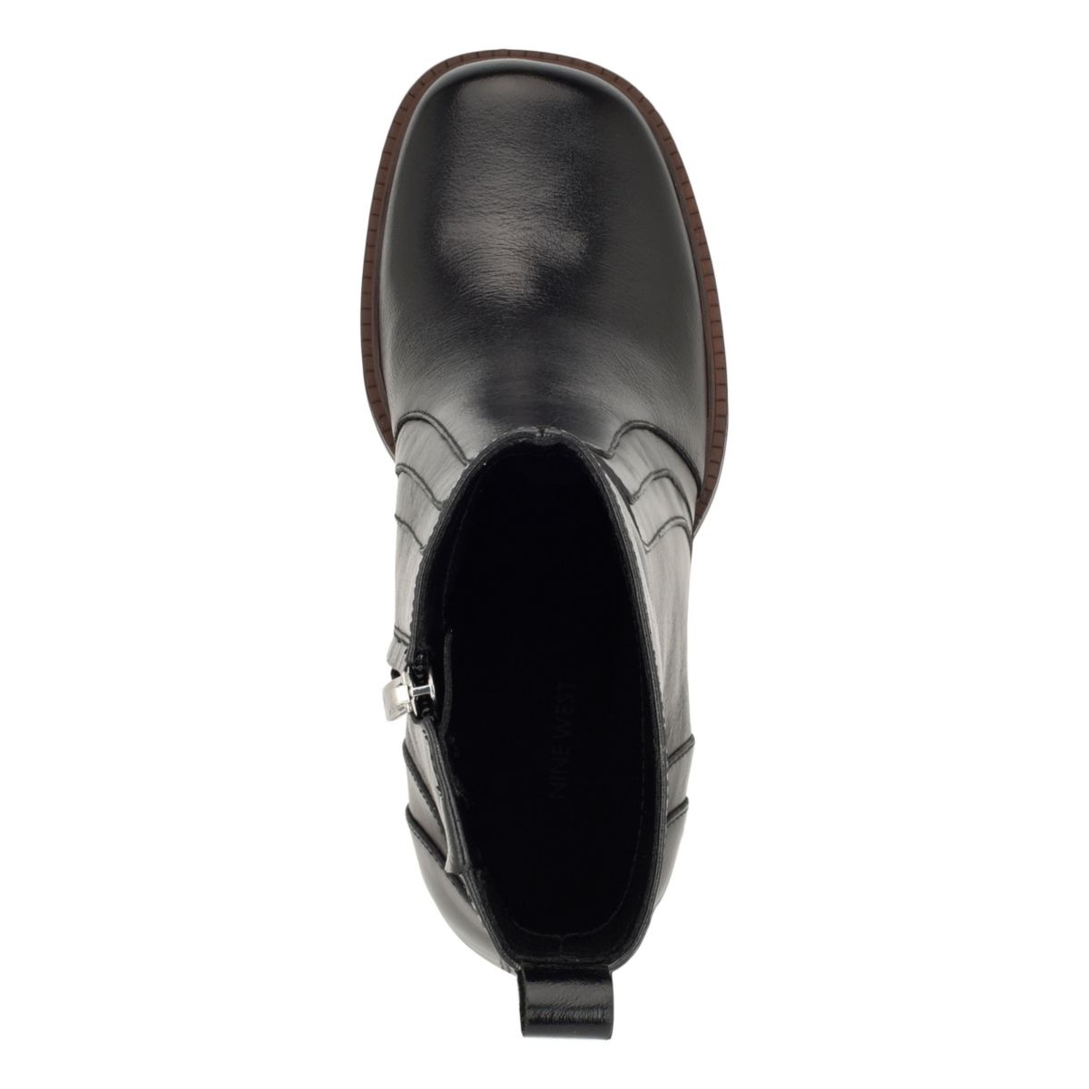 Donad Square Toe Block Heel Dress Booties