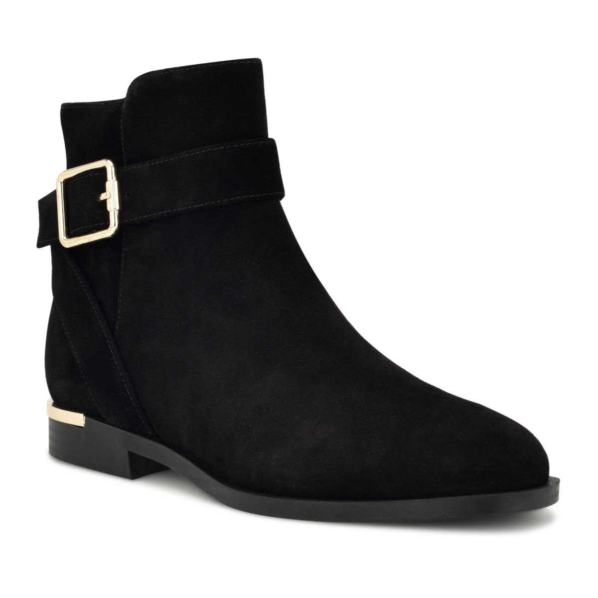 Alleva Almond Toe Casual Ankle Booties