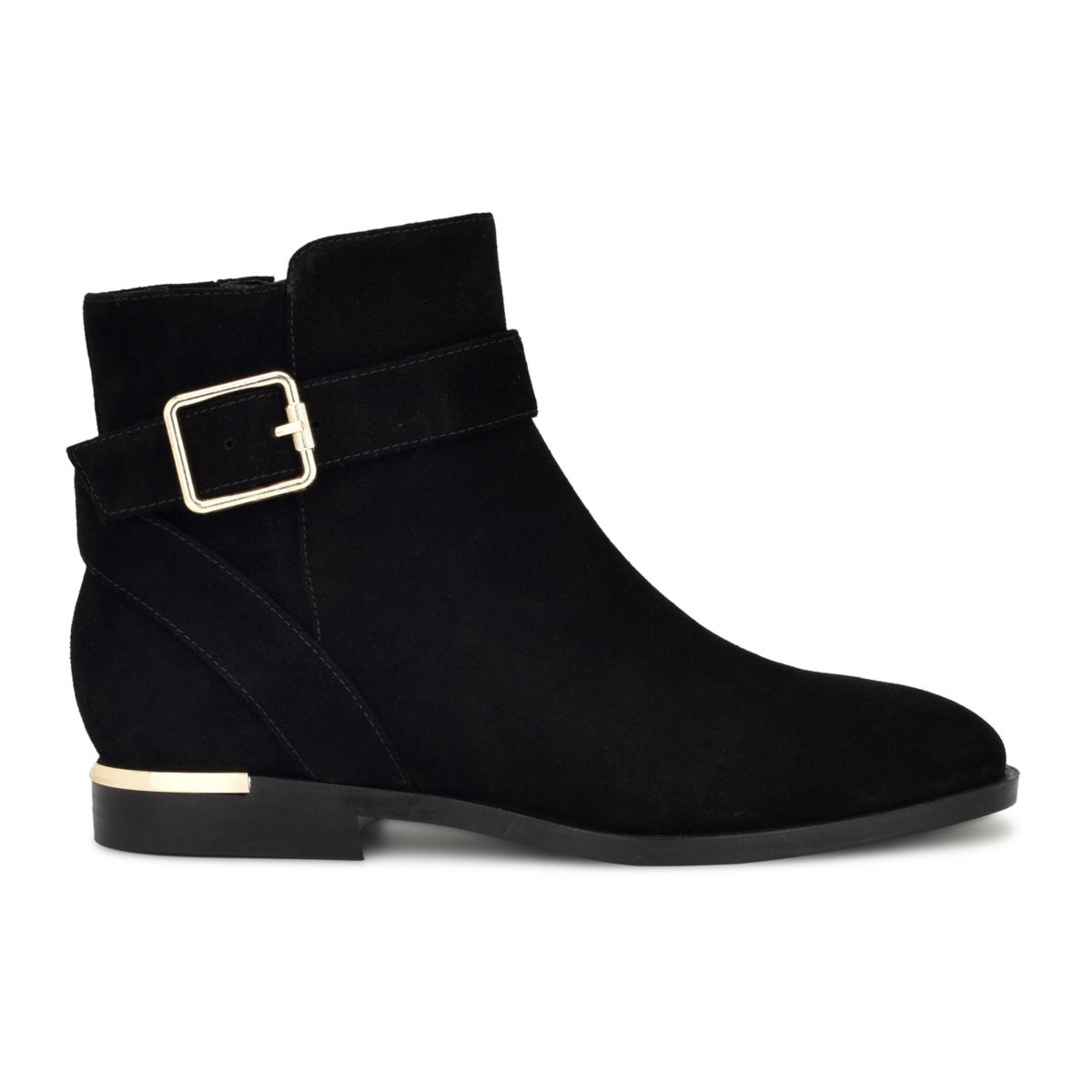 Alleva Almond Toe Casual Ankle Booties