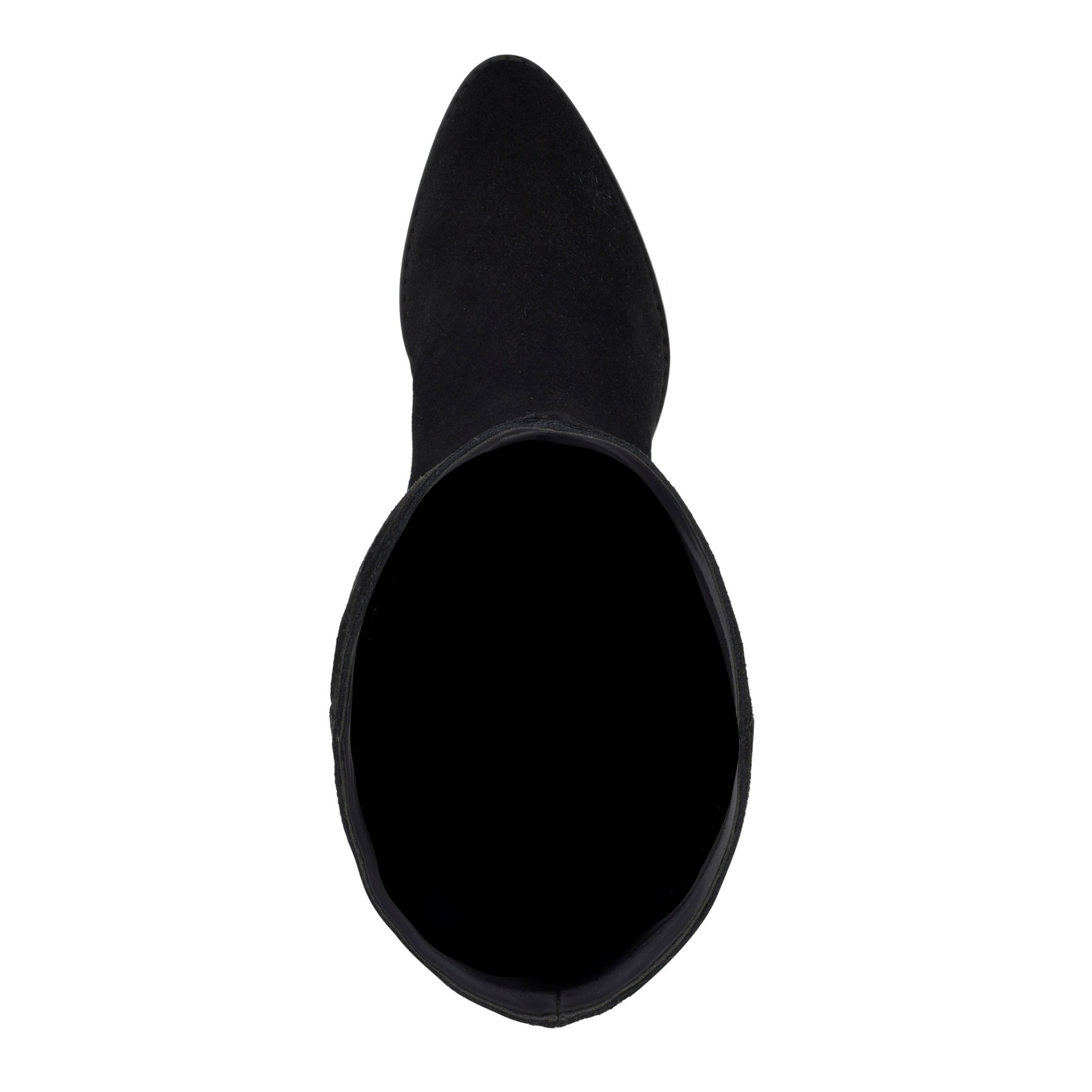 Ceynote Almond Toe Cone Heel Dress Boots