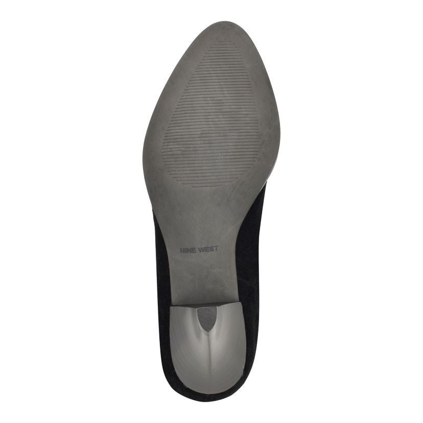 Ceynote Almond Toe Cone Heel Dress Boots