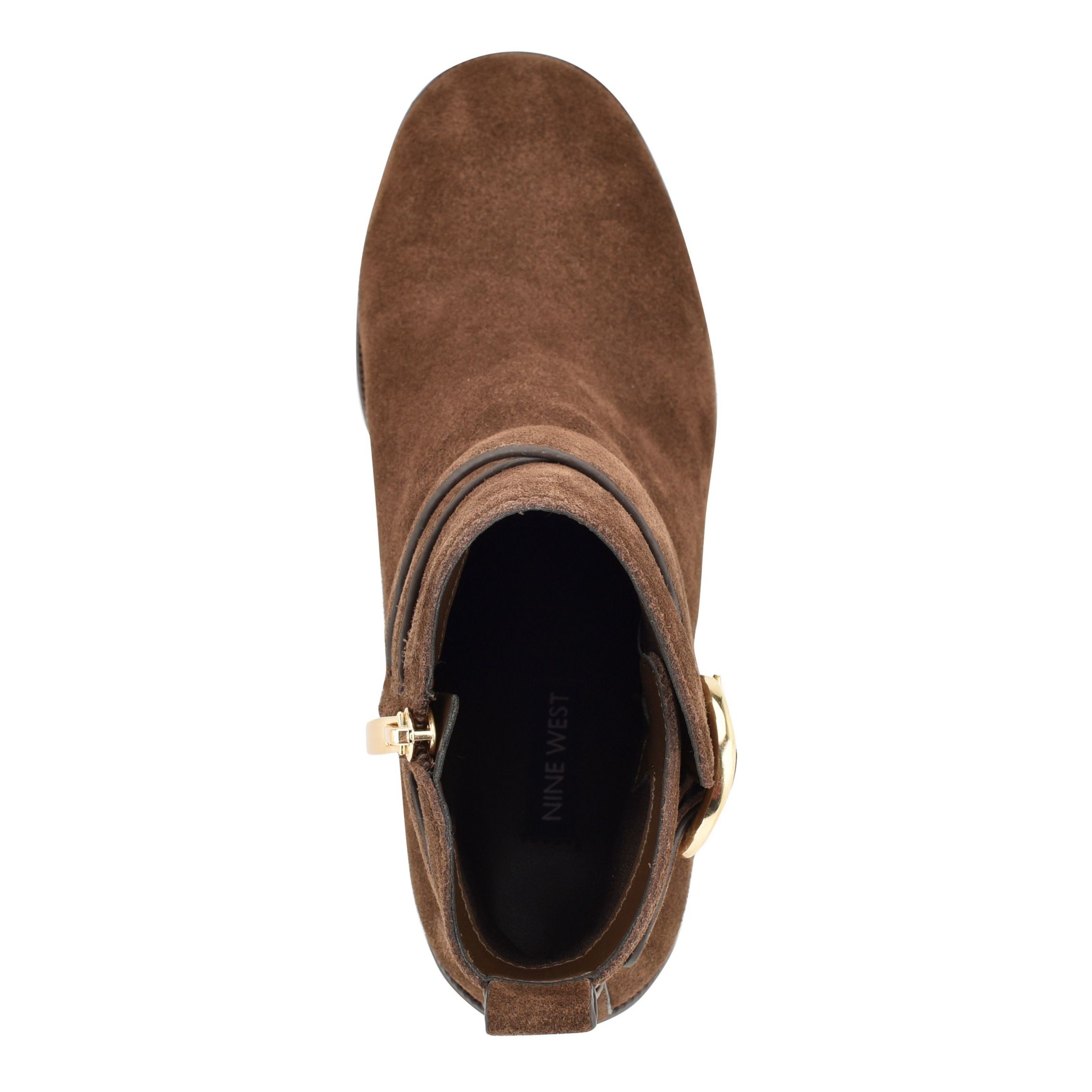 Needyou Round Toe Block Heel Dress Booties