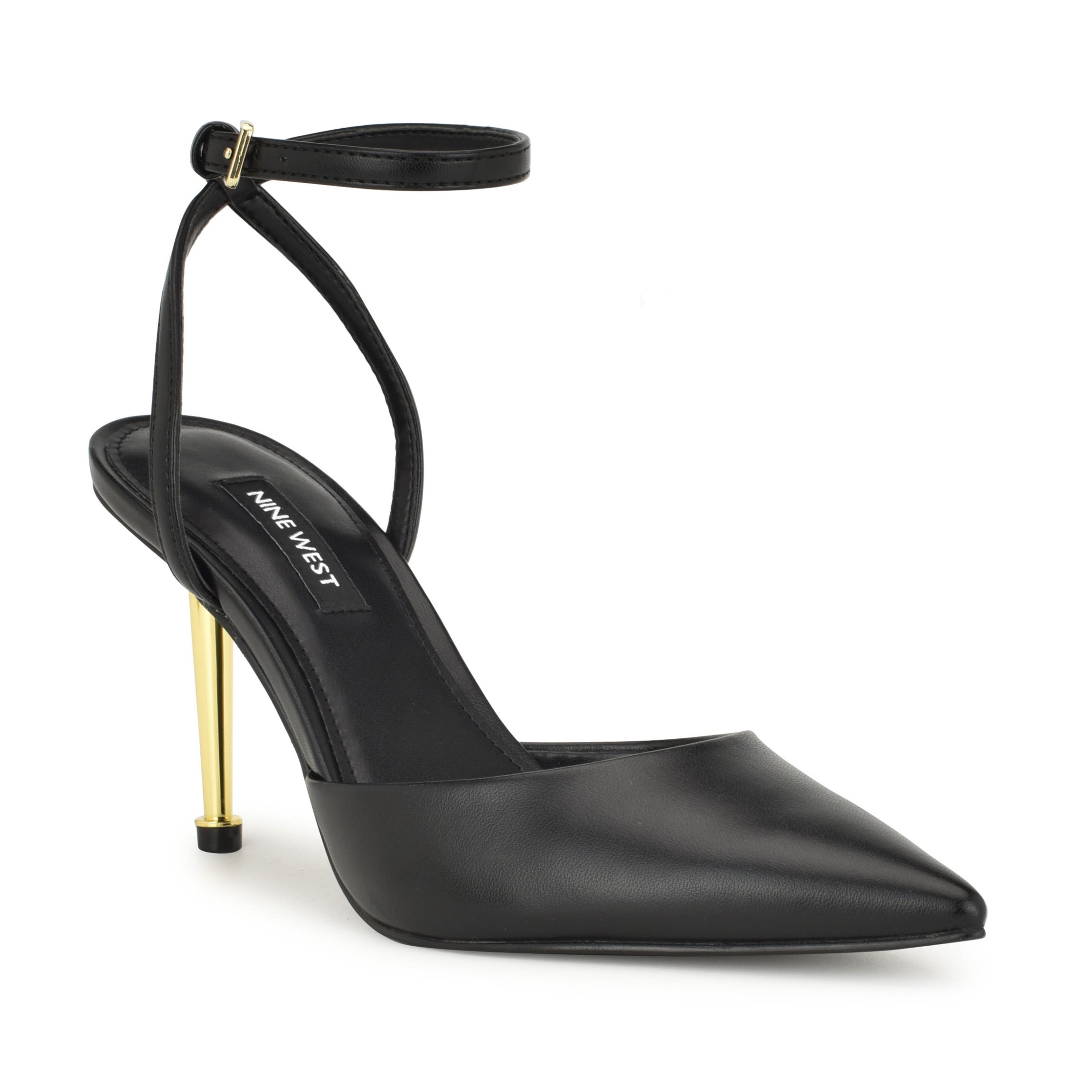 Plaza Adjustable Ankle Strap Dress Pumps