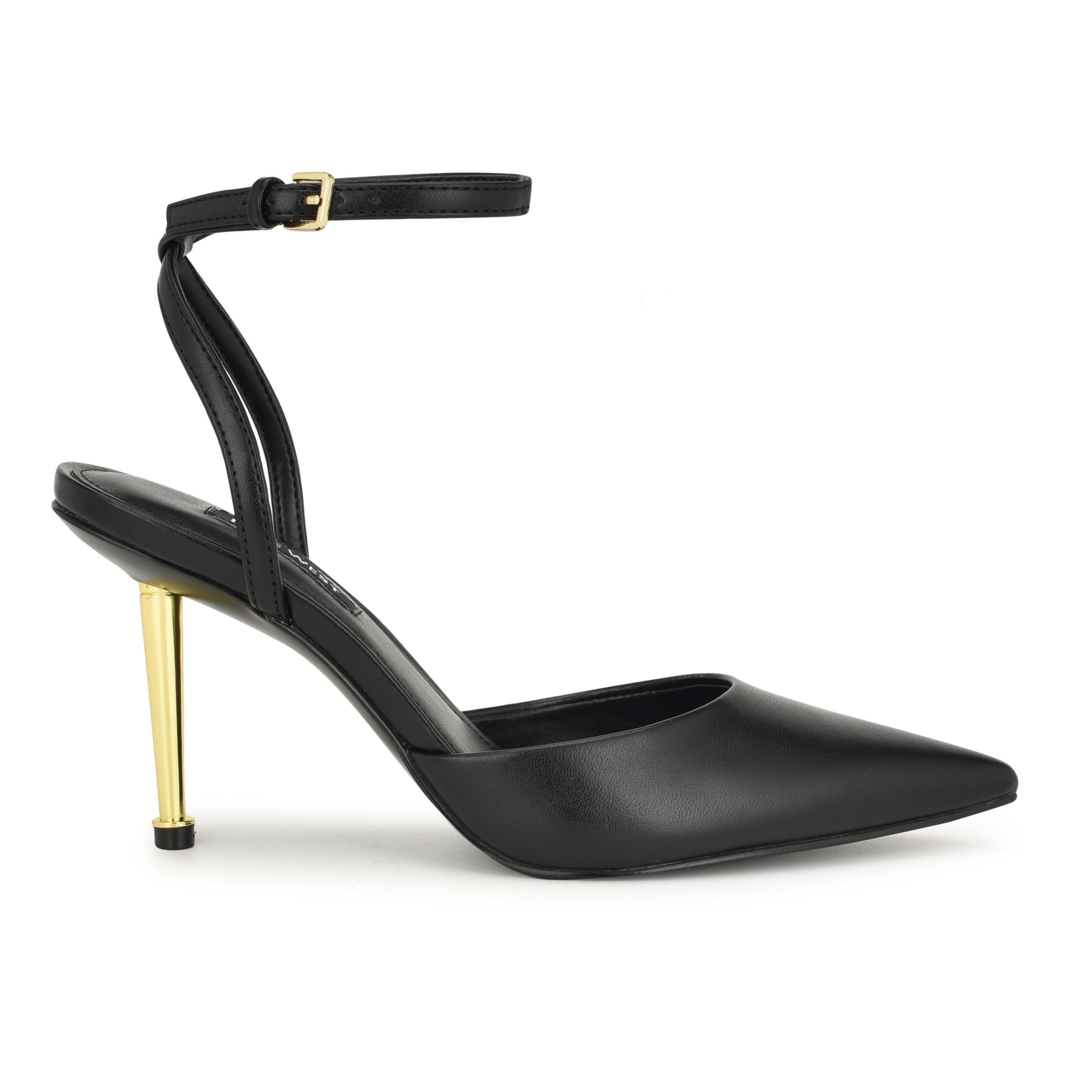 Plaza Adjustable Ankle Strap Dress Pumps