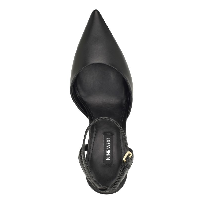 Plaza Adjustable Ankle Strap Dress Pumps