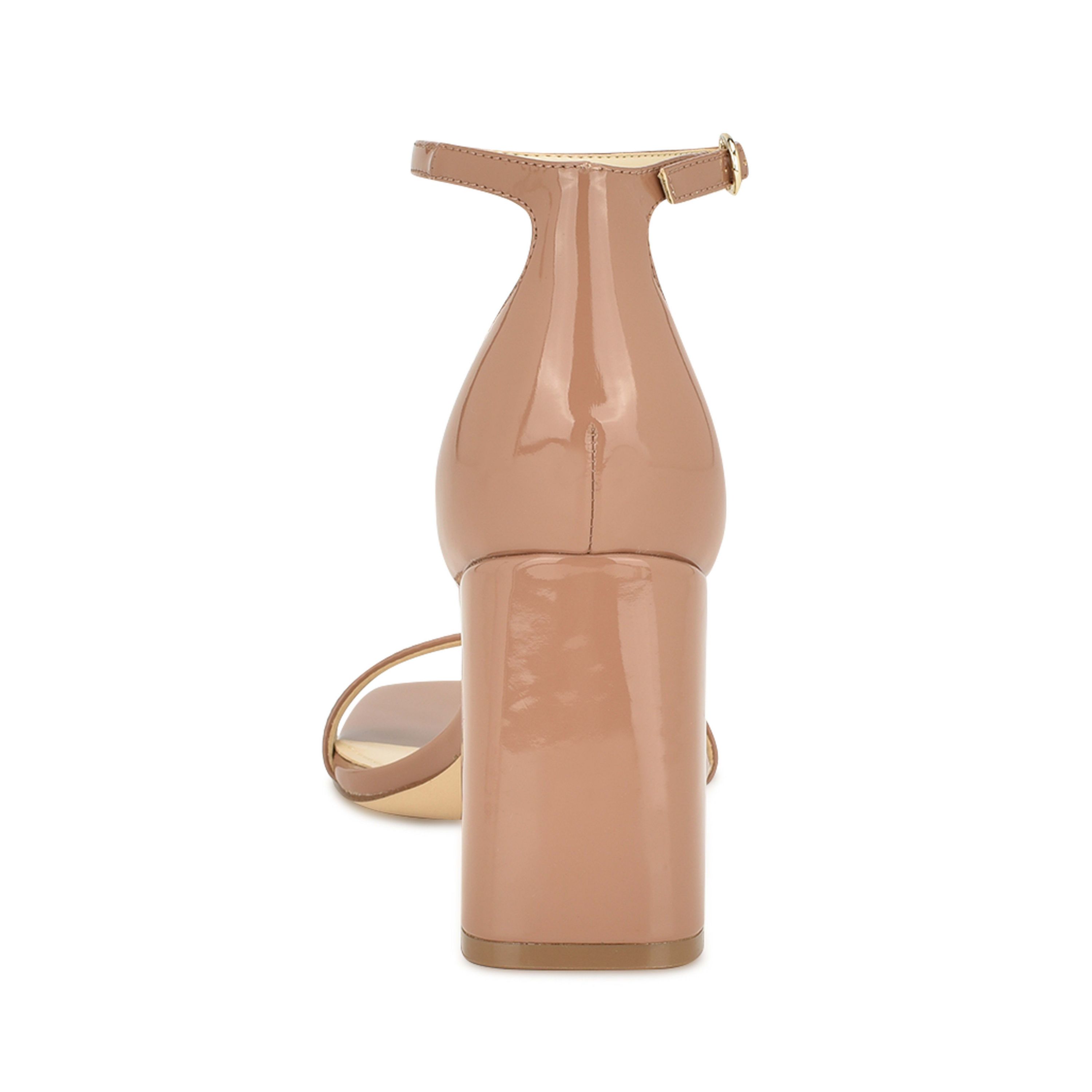 Ilea Block Heel Square Toe Dress Sandals