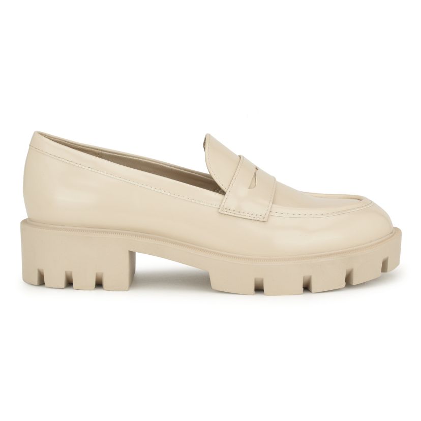 Maibel Lug Sole Slip-On Loafers