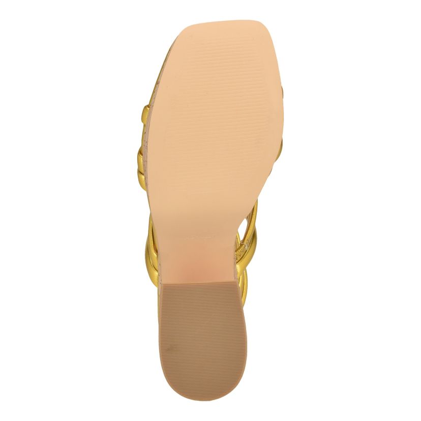 Corke Strappy Square Toe Wedge Sandals