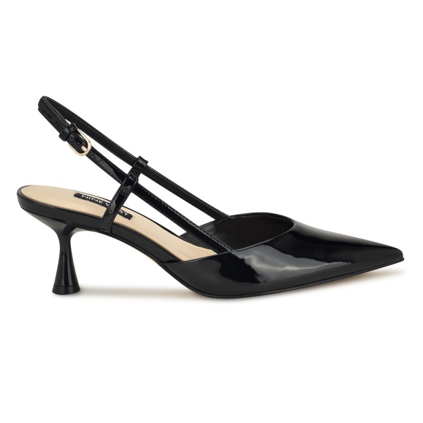 Rhonda Pointy Toe Tapered Heel Dress Pumps