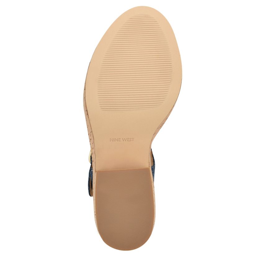 Amye Adjustable Ankle Strap Wedge Sandals