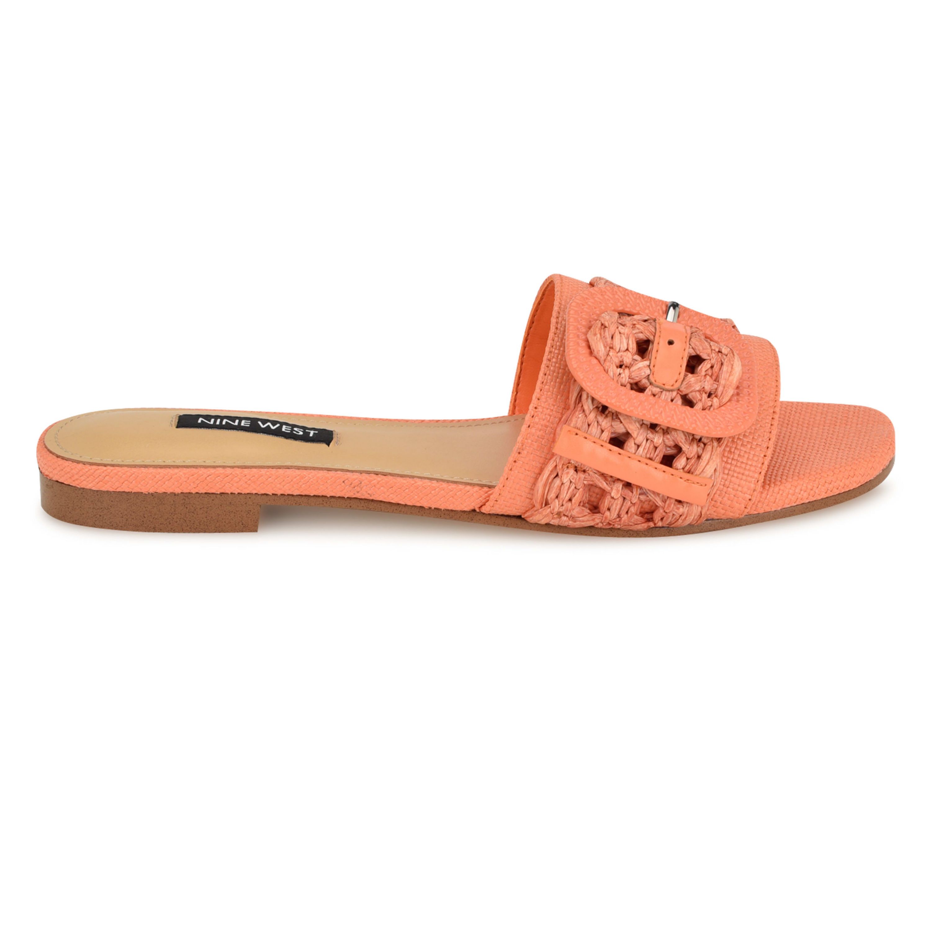 Hagleigh Slip-on Open Toe Flat Sandals
