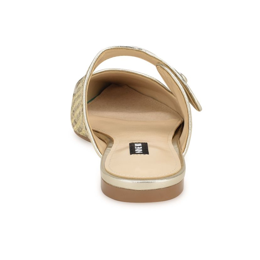 Barbra Pointy Toe Slip-on Flat Mules