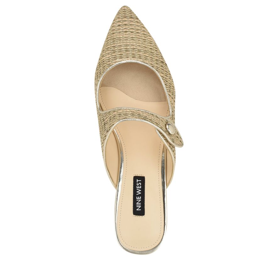 Barbra Pointy Toe Slip-on Flat Mules