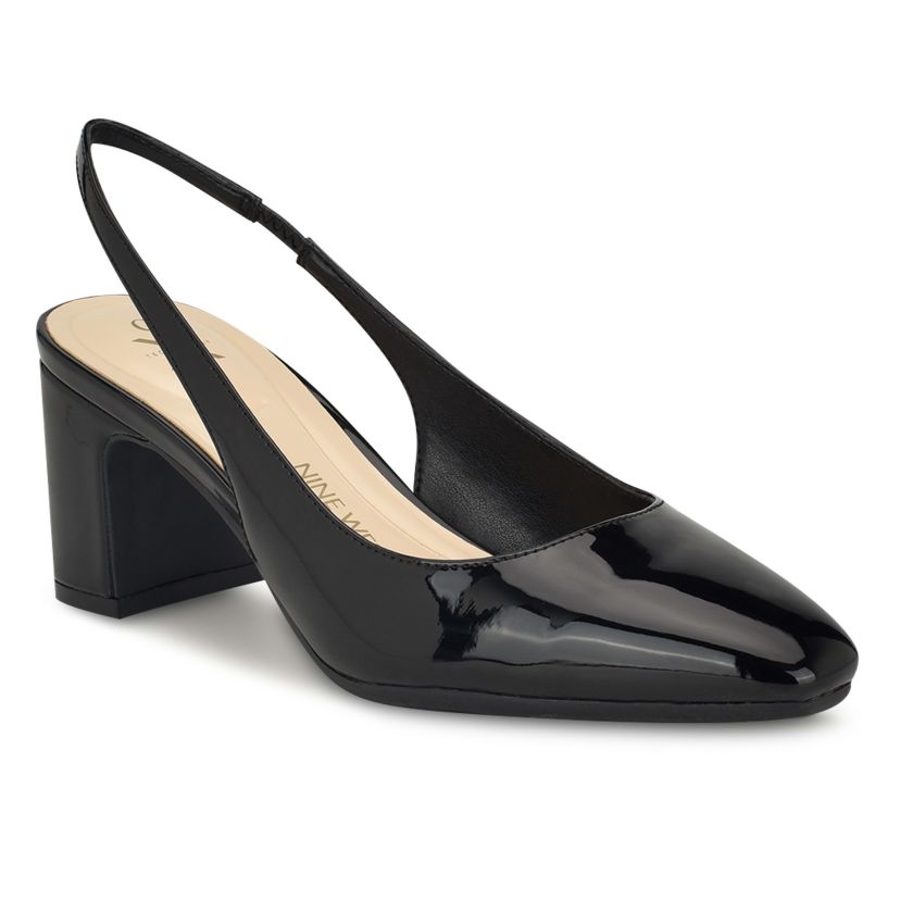 Sinead 9X9 Block Heel Slingback Dress Pumps