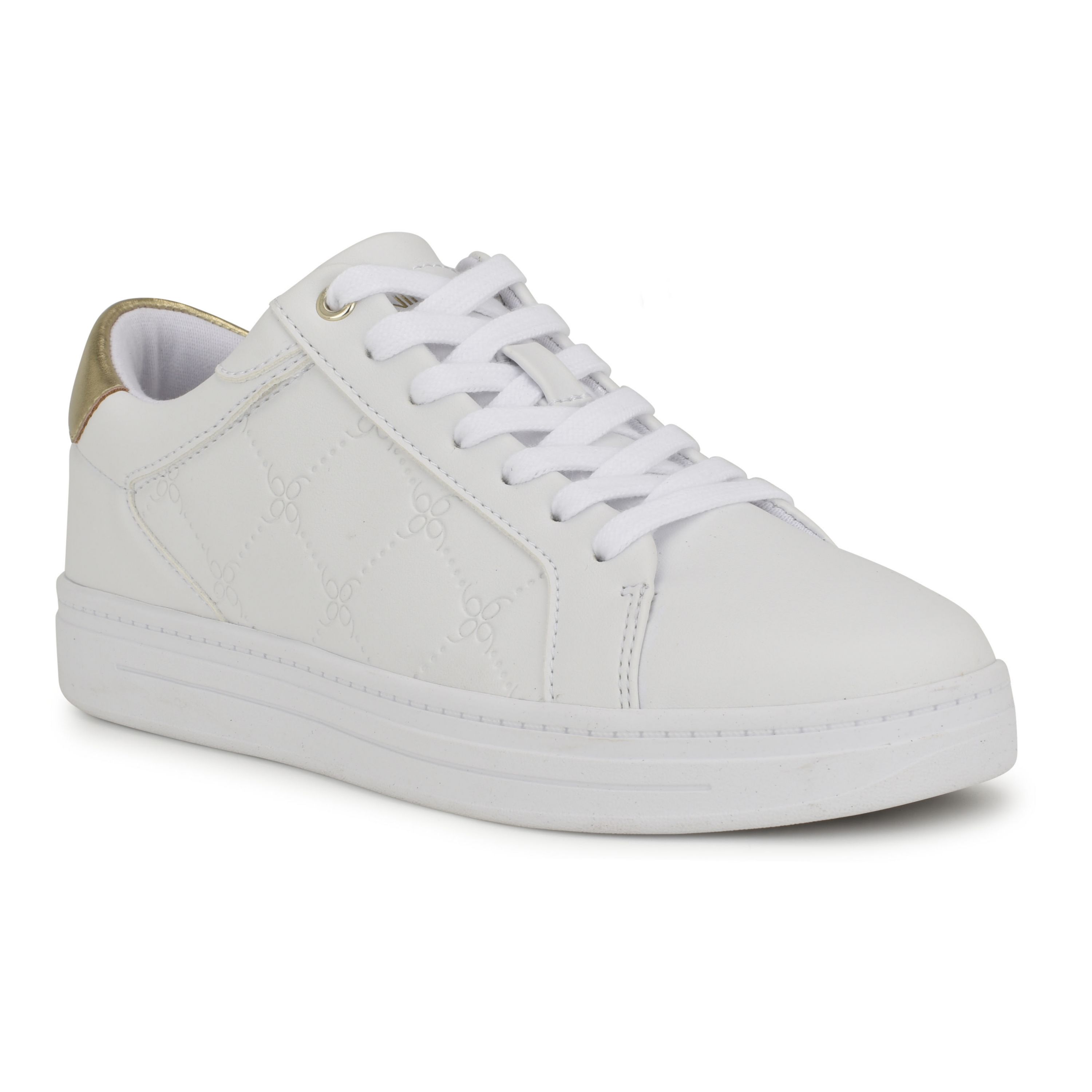 Paulete Round Toe Platform Lace-up Sneakers
