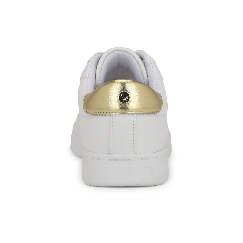 Paulete Round Toe Platform Lace-up Sneakers
